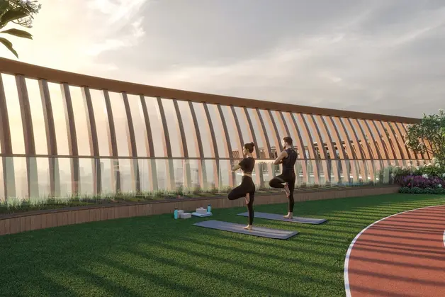 Kondapur Skyscraper - Suryanamaskar